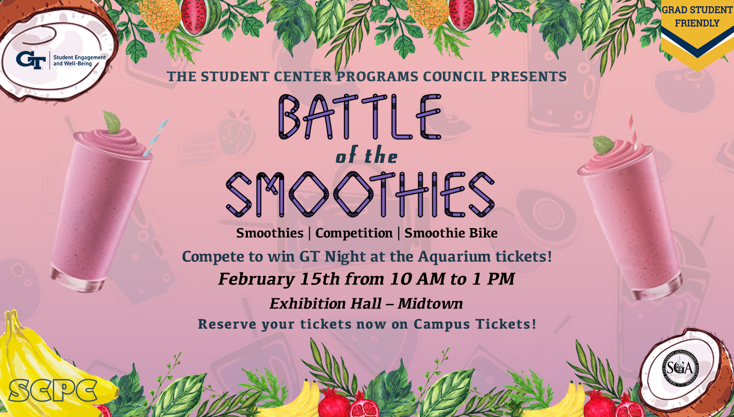 SCPC presents Battle of the Smoothies!